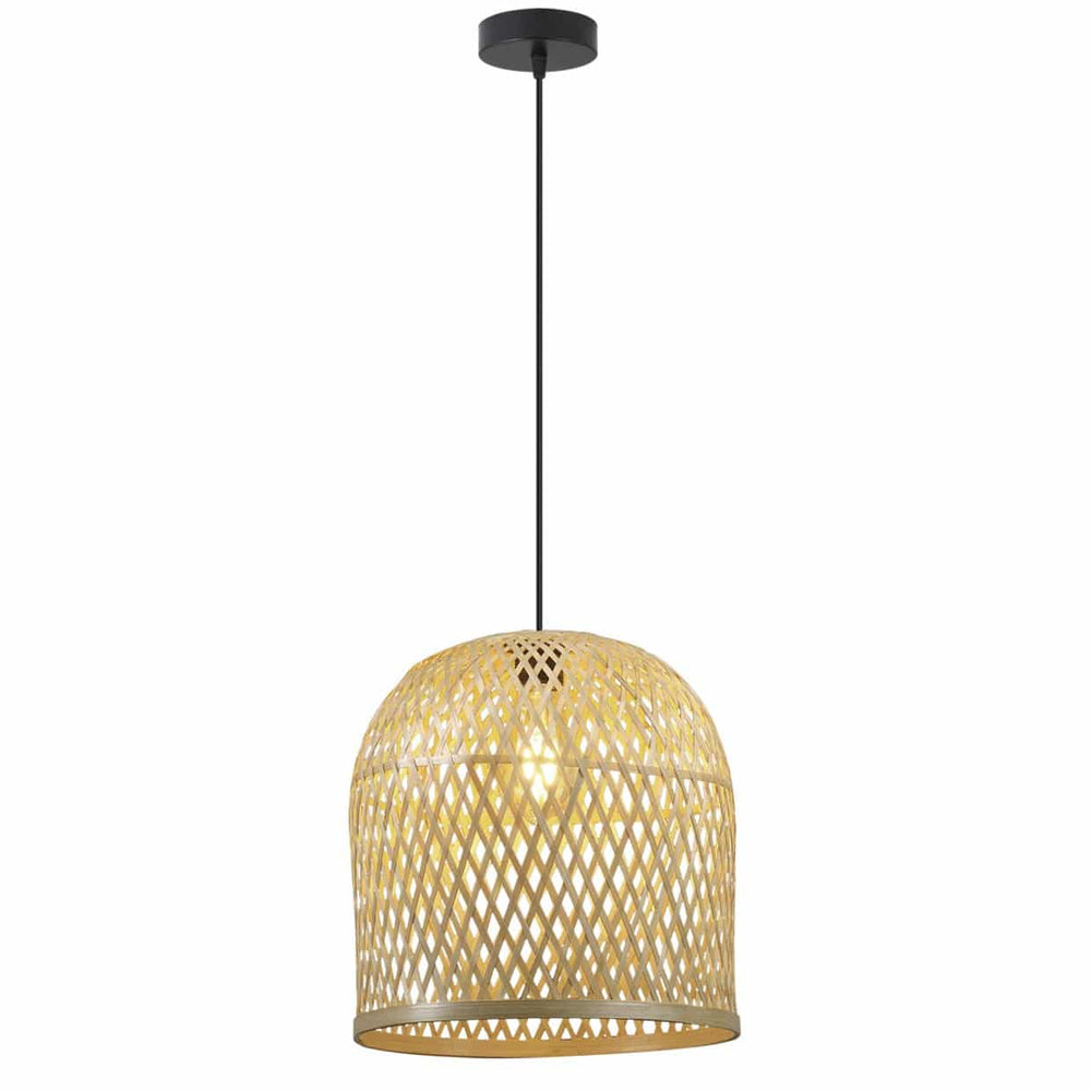 AJP FLORIAN 11050 FLORIAN RATTAN PENDANT 1 X 60W E-27