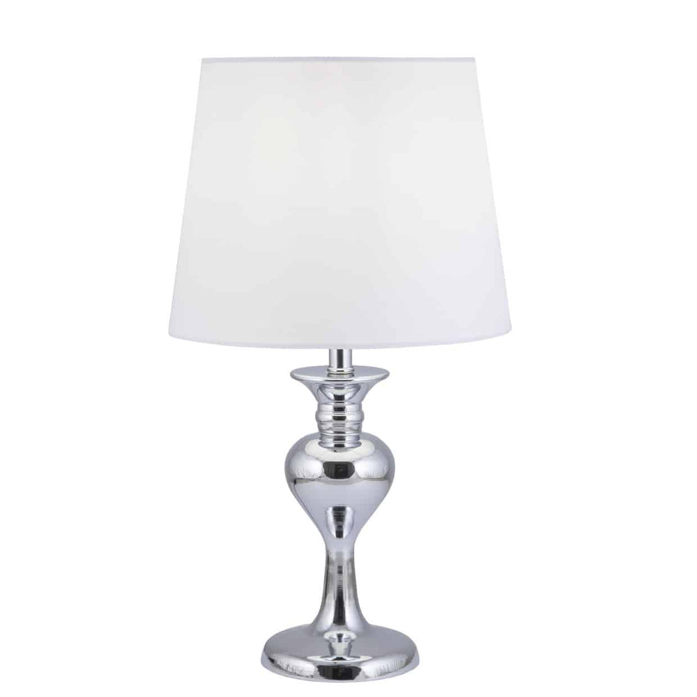 AJP FERRAT 10868-2 FERRAT TABLE CHROME 1 X 60W E-27 - PACK 2 UNS