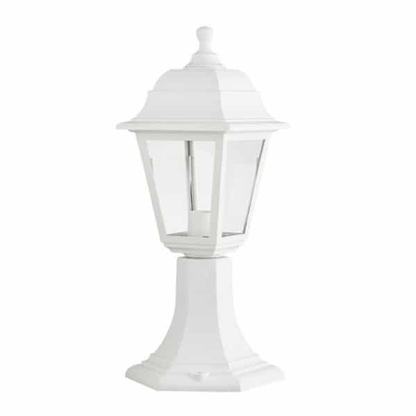 Fabrilamp Albahaca Sobremuro Exterior 1xe27 Blanco Ip44 Policarbonato 41,5x16,5d 125871001