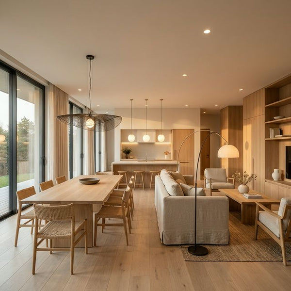 Iluminación para el Salón y Comedor