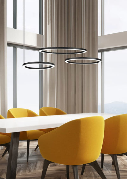 Black pendant lamps 