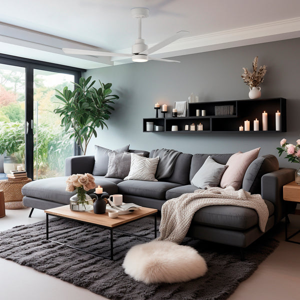 Ventiladores de techo con luz