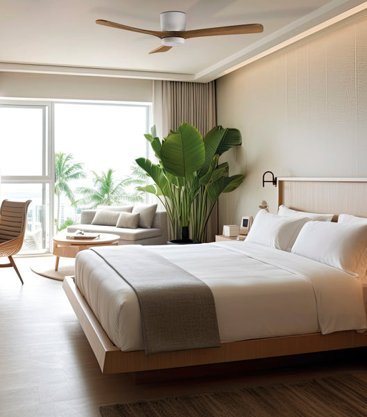 Ventiladores de techo sin luz