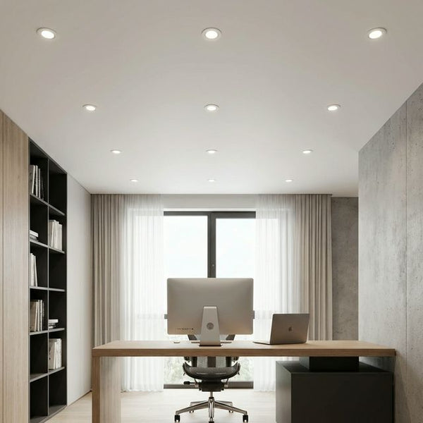 Downlights para oficina y despacho