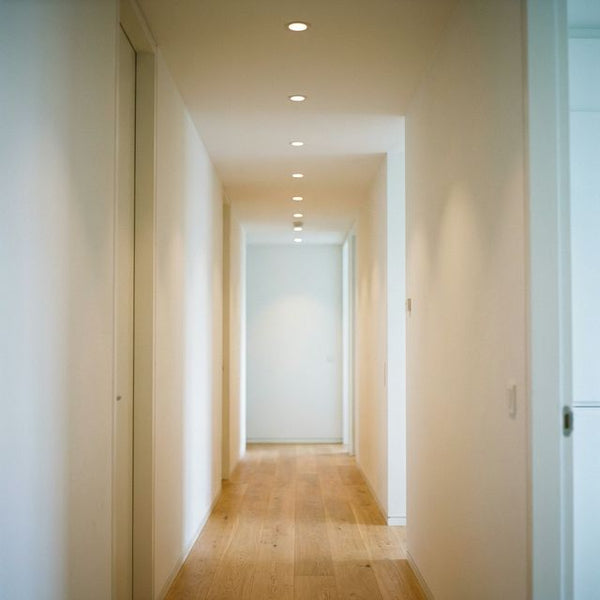 Downlights para pasillo y recibidor