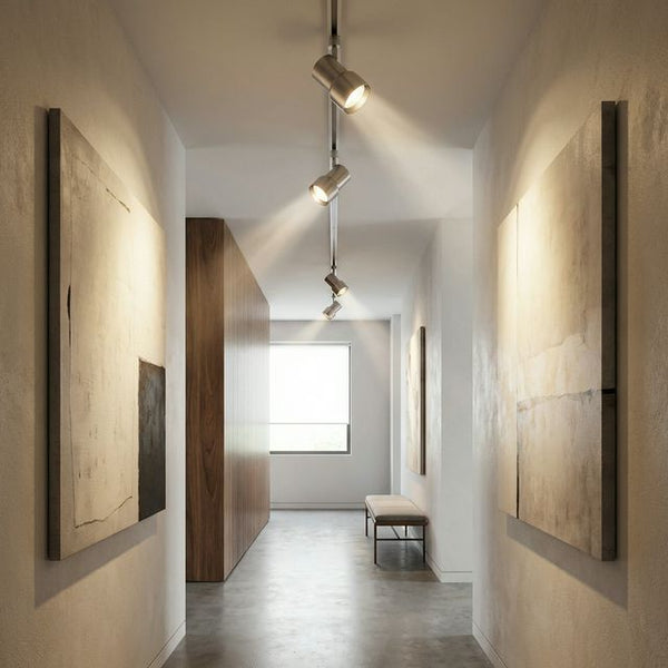 Focos de techo para pasillo y recibidor