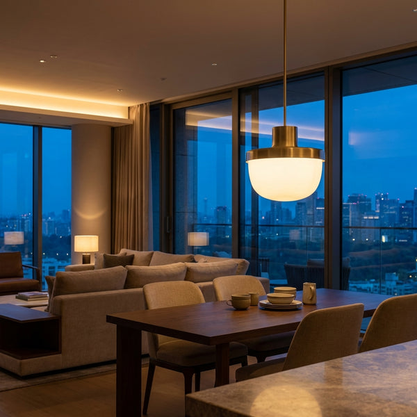 Lámparas colgantes negras para salón / comedor