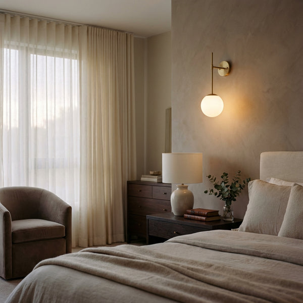 Lámparas de pared para dormitorio