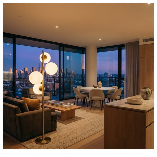 Lámparas de pie para salón / comedor