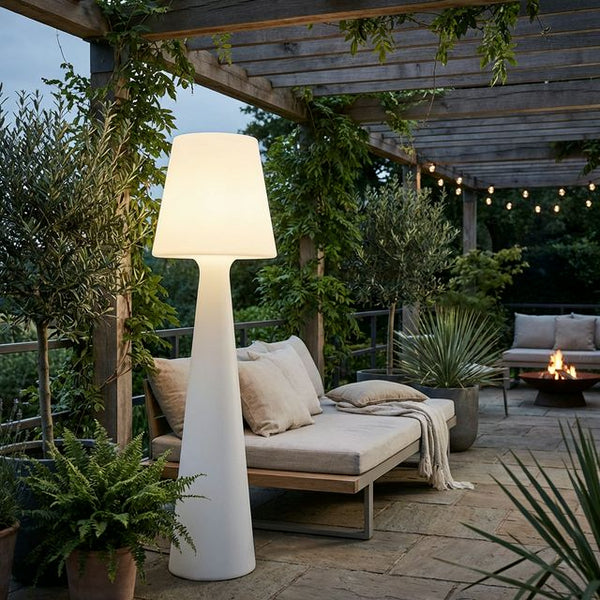 Lámparas de pie exterior para terraza y porche