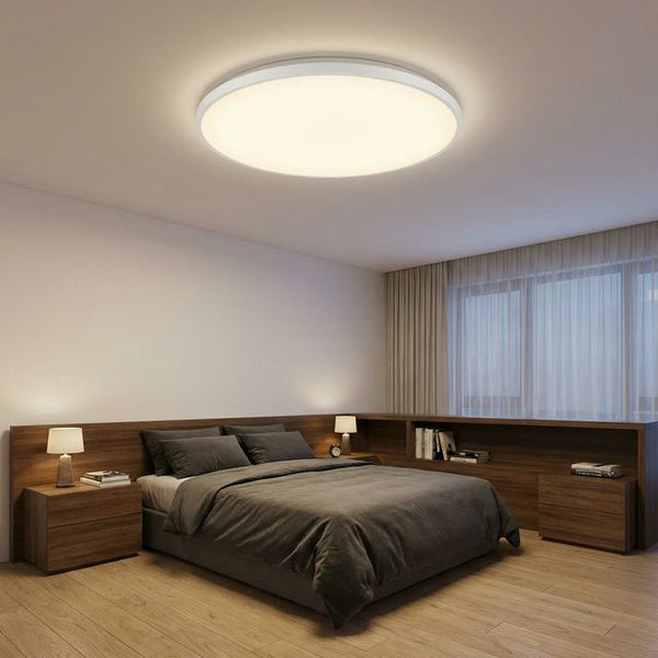 Plafones de techo blancos para dormitorio