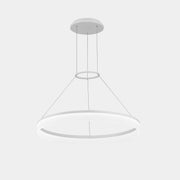 Lámpara de techo colgante LedsC4 Circ Round LED blanco 3000K Ø60cm 00-0001-BW-M3