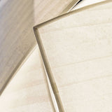 LedsC4 Lámpara de techo colgante Voiles Small Recessed LED blanco cálido DALI cromo 00-6319-21-14