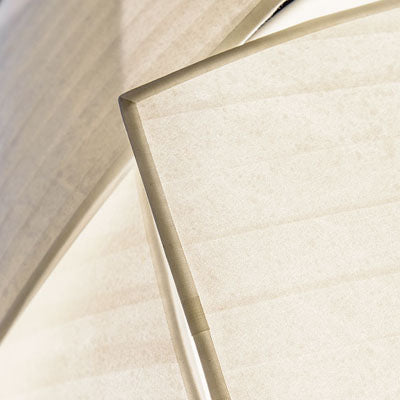 LedsC4 Lámpara de techo colgante Voiles Small Recessed LED blanco cálido DALI cromo 00-6319-21-14