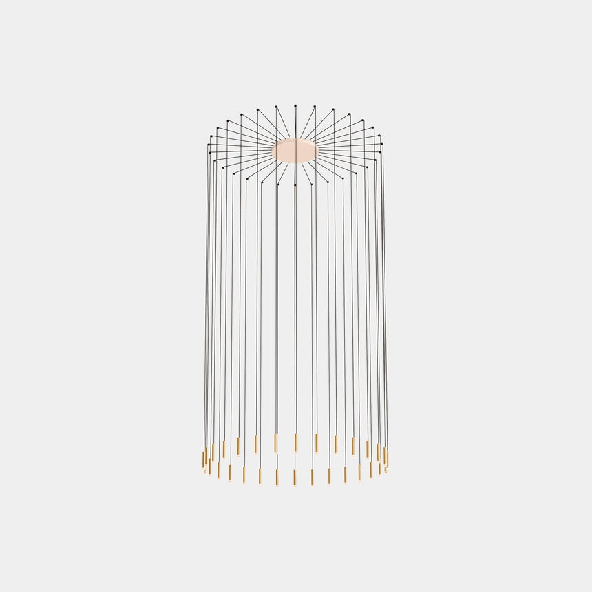 Lámpara de techo colgante LedsC4 Candle XS LED 30 luces 00-8535-14-27