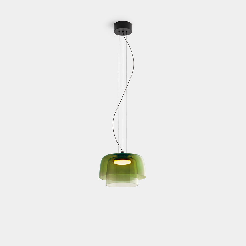 LedsC4 Levels 2-light pendant lamp Ø32cm + Ø22cm LED 19 Phase Cut N 00-A027-05-08