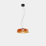 LedsC4 Lámpara de techo colgante Levels 1 luz Ø42cm LED 19 Casambi negro 00-A050-05-15