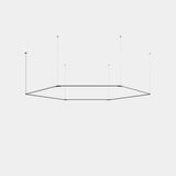 Lámpara de techo colgante LedsC4 Tubs Modular Hexagonal grande LED 90cm 00-8276-05-M1