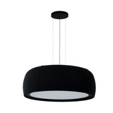 Lámpara de techo colgante LedsC4 Gong Microprisma LED acero metacrilato Ø60cm 00-8902-W1-L1