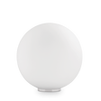 Lámpara de sobremesa Ideal Lux Mapa blanco cristal 42W Ø40cm 000206