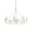 Lámpara colgante Ideal Lux Corte blanco 8 luces 320W Ø80cm 005898