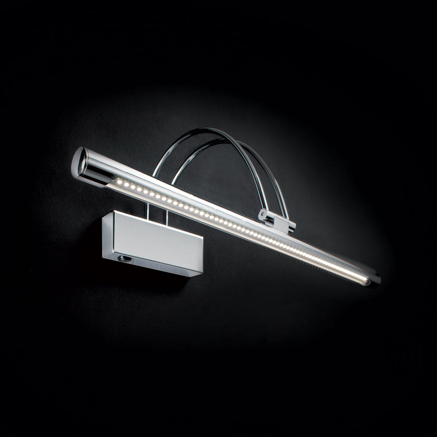 Aplique de pared Ideal Lux Bow LED 8W 76cm cromo — ref. 007021 (2)
