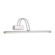 Aplique de pared Ideal Lux Bow cromo LED 8W Ø76cm 007021