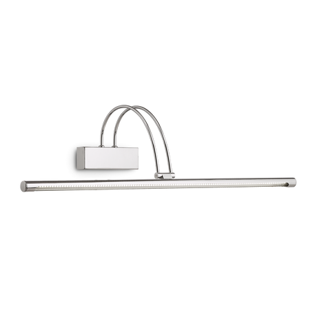 Aplique de pared Ideal Lux Bow LED 8W 76cm cromo — ref. 007021 (1)
