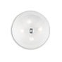 Plafón de techo Ideal Lux Shell transparente cristal 4 luces Ø50cm 008615