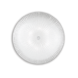 Plafón de techo Ideal Lux Shell transparente cristal 6 luces 360W Ø60cm 008622