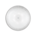 Plafón de techo Ideal Lux Shell cristal 6 luces Ø60cm E27 transparente — ref. 008622 (1)