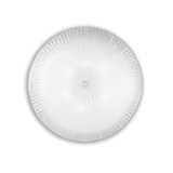 Plafón de techo Ideal Lux Shell cristal 6 luces Ø60cm E27 transparente — ref. 008622 (1)