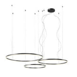 Lampara de techo colgante Redo Orbit aros 3000K 100-80-60cm - imagen 3