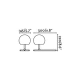 Faro 01025A - Dibujo técnico