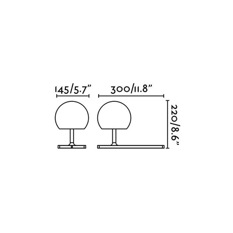Faro 01025A - Dibujo técnico