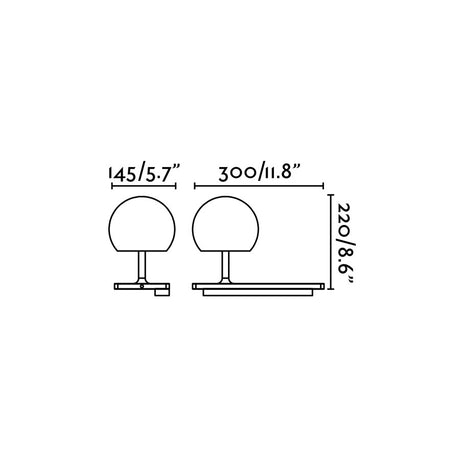 Faro 01027A - Dibujo técnico