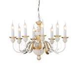 Lámpara colgante Ideal Lux Firenze blanco 8 luces 320W Ø64cm 012872