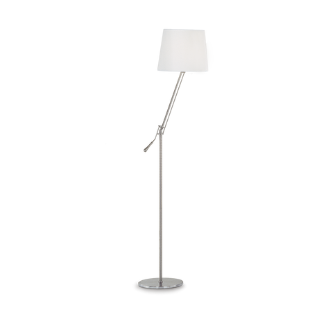 Lámpara de pie Ideal Lux Regol blanco tela 60W 163cm 014609