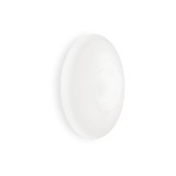 Plafón de techo Ideal Lux Glory blanco cristal 5 luces 300W Ø60cm 019765