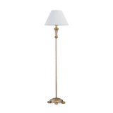Lámpara de pie Ideal Lux Firenze dorado tela 60W 165cm 020877