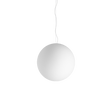 Lámpara colgante Ideal Lux Mapa blanco cristal 42W Ø50cm 032122