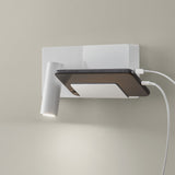 LedsC4 Aplique de pared luz de lectura E-Lamp Mini LED 2700K Blanco 05-8329-14-EU