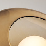 LedsC4 Aplique Trip Glass E14 9 Ámbar 207Lm 05-8358-05-15
