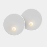 LedsC4 Aplique Trip Double Ø46cm / Ø46cm E14 18 blanco 05-8360-05-14