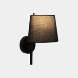LedsC4 Aplique Clip LED E27 17.4 Blanco Cálido - 2700K Negro 53Lm 05-8540-05-82