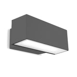 LedsC4 Aplique Afrodita Emergency LED blanco neutro gris urbano 05-8767-Z5-OE