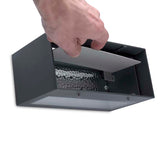 LedsC4 Aplique IP66 Nemesis Aluminium 90*220Mm E27 15 Gris 273Lm 05-9649-34-T2