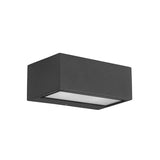 LedsC4 Aplique IP66 Nemesis Aluminium 90*220Mm E27 15 Gris Urbano 273Lm 05-9649-Z5-T2