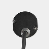 LedsC4 Empotrable De Pared IP66 Bat Round Lineal LED 2.2 Blanco Cálido - 2700K Gris Ur 05-E015-Z5-CK