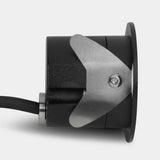 LedsC4 Empotrable De Pared IP66 Bat Round Lineal LED 2.2 Blanco Cálido - 2700K Gris Ur 05-E015-Z5-CK